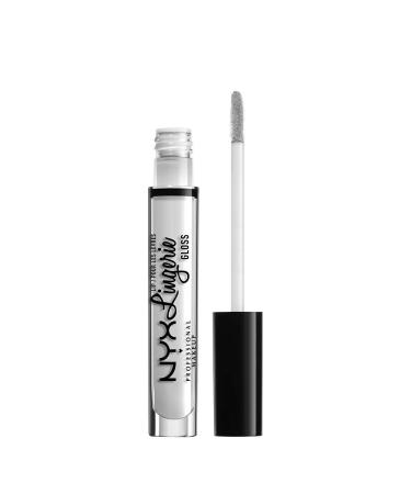 NYX PROFESSIONAL MAKEUP Lip Lingerie Gloss - Clear Clear 0.11 Ounce (Pack of 1)