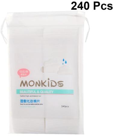 720 Pcs Makeup Accessories - Lint-Free Wipes Facial Cotton Pads & Nail Polish Remover - Ideal for Makeup Application and Removal - Buy Online on SooperMarket.com