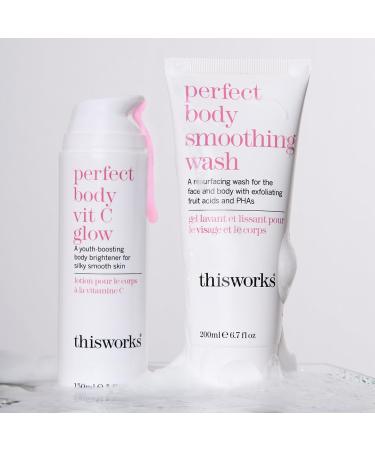 thisworks Perfect Body Vitamin C Glow Body Cream & Moisturizer 5 oz - Brightening & Hydrating Skincare for All Skin Types - International Shipping Available - Buy Online on SooperMarket.com