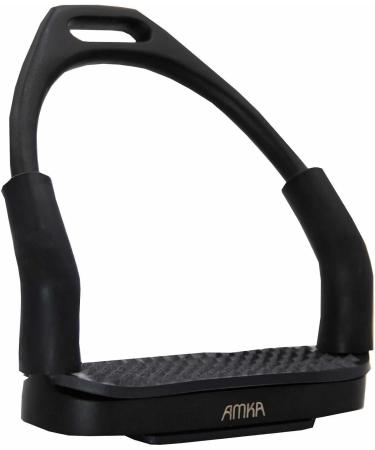 AMKA Joint Black Safety Stirrups - 10 12 13 cm Step Width | International Shipping - Buy Online on SooperMarket.com