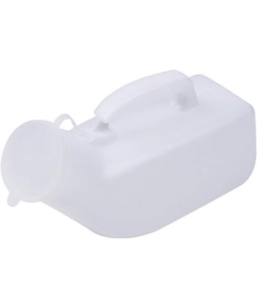 GRISDEPPD Male Urinal Long Neck Incontinence Pee Clear Plastic 1000ML Urine Collection Device  - Buy Online on SooperMarket.com