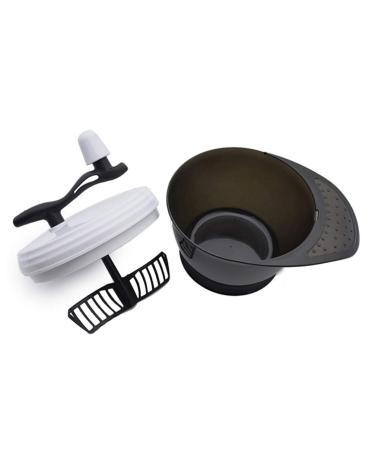 Osaladi Hair Dye Bowl Set - Lacquer Paint Shell & Stirring Bowl for Salon Hairdressers | International Shipping - Buy Online on SooperMarket.com