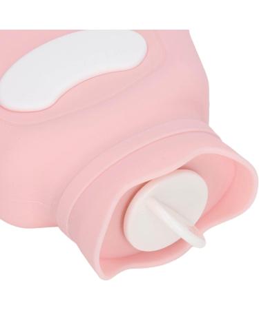 Bear Paw Hot Water Bag - Silicone Hot Water Bottle | Compact Reusable Dual Use for Office (Pink) - Shop Now! - Buy Online on SooperMarket.com