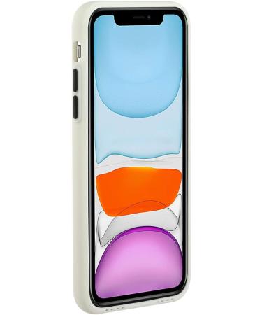 Buy Tivenfezk Nadoli iPhone 15 Plus Silicone Case - Ultra Thin Shockproof Scratch-Resistant Wallet Cover with Credit Card Holder - White - Buy Online on SooperMarket.com