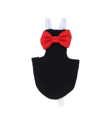 balacoo Bird Flight Suit with Bowtie,Parrot Washable Breathable Diapers,Reusable Small Birds Nappy for Cockatiel,Parakeet,Cockatoo,Budgie,Lovebird