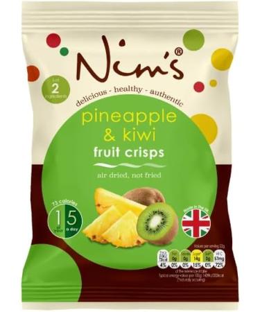 Nim's All 5 Fruit Crisps Multipack Box (Apple Pineapple Pineapple and Kiwi Melon and Orange Pear) - Buy Online on SooperMarket.com