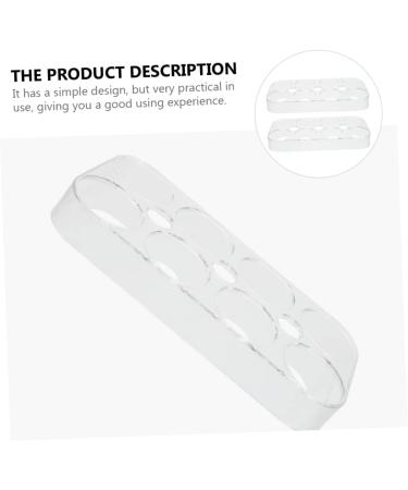 Mikikit Practical Pcs Egg Shelf Utensil Holder with Lid Containers with Lids Refrigerator Egg Case Blank Organizer Professionl - Buy Online on SooperMarket.com