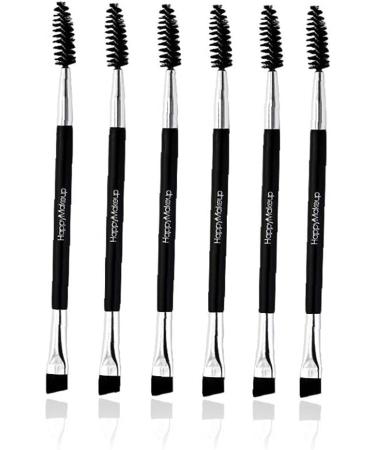 Duo Eyebrow Brush Set - Angled Brow & Mini Eyelash Brushes for Perfect Tinting | multifunctional Beauty Tools for Eyebrows & Lashes - Buy Online on SooperMarket.com