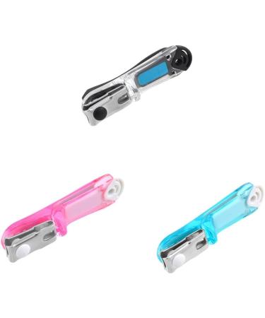 Dajidafu 360-Degree Rotary Stainless Steel Lightweight Sharp Toenail Clippers Waterproof Labor-saving Nail File Manicure Tool Men Red - Buy Online on SooperMarket.com