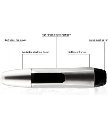 Buy TEMKIN Electric Nose Hair Trimmer - Fast Charging Ear Hair Trimmer for Men & Women - International Shipping Available - Buy Online on SooperMarket.com