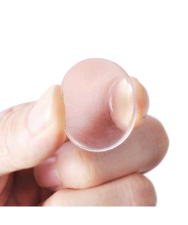 Biutee 2.8cm Clear Jelly Silicone Nail Stamper Head - 10Pcs Manicure Nail Art Stamp Tools - Buy Online on SooperMarket.com