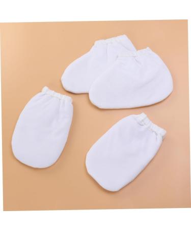 minkissy 2 Pairs Dog Treat Jar Wig Bags Satin Laundry Dispenser Hen Party Games Paraffin Wax Gloves Clipper Grippers Kerchief for Women Tooth Gem Sequin Cosmetic Bag Hand Product White - Buy Online on SooperMarket.com