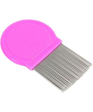 Long Teeth Flea Comb Closely Spaced Metal Pins Removes Fleas Flea Eggs and Debris from Your Pet s Coat - 35mm Long Metal Teeth are Great for Long Hair Areas on Dogs and Cats (Single Pack Pink) Single Pack Pink - Buy Online on SooperMarket.com