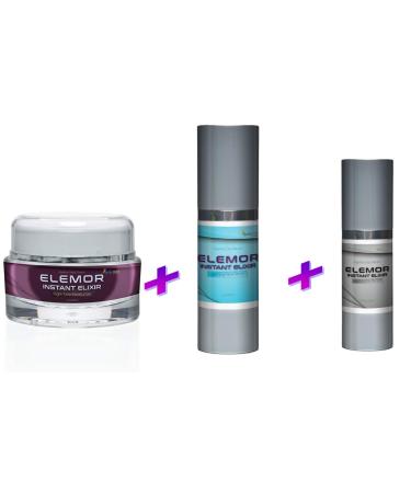 Elemor Instant Elixir Night Cream | Anti-Aging Moisturizer for Skin Protection & Hydration | Treat & Revitalize While You Sleep - Shop Internationally - Buy Online on SooperMarket.com