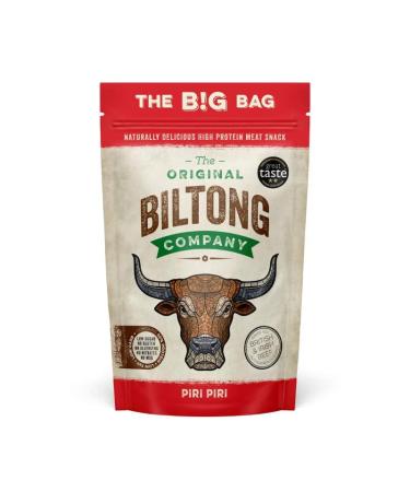 THE ORIGINAL BILTONG COMPANY - Piri Piri Biltong. High Protein Healthy Snack Made from British & Irish Beef. (Piri Piri 250g) Piri Piri 250 g (Pack of 1)