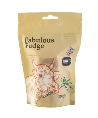 Fabulous Fudge 160g Pouch - Gluten Free Vegetarian and Handmade in Britain Family Recipe (Creamy)