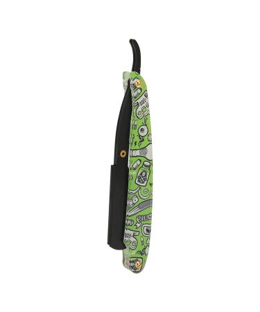 Vintage Straight Edge Men's Razor | Professional Hair Removal Tool for Barbers & Hairdressers - Buy Online on SooperMarket.com