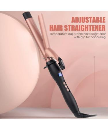 Curling Wand Curling Tongs Large Barrel Curling Iron with Adjustable Temperature Professional Hair Curler with Glove Dual Voltage for Long & Medium Hair (32MM) - Buy Online on SooperMarket.com
