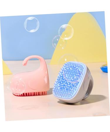 Pink Baby Bath Massager Washer | Portable Infant Shampoo Scrubber | KOMBIUDA - Buy Online on SooperMarket.com