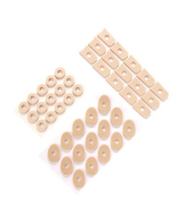 BCOATH 3 Pieces Protection Pad Corn Cushions Shoe Heel Protectors Foot Care Stickers Feet Corn Remover Pads Toe Cushions for Corns Corn Toe Pads Waterproof Pads Foot Pad Adhesive