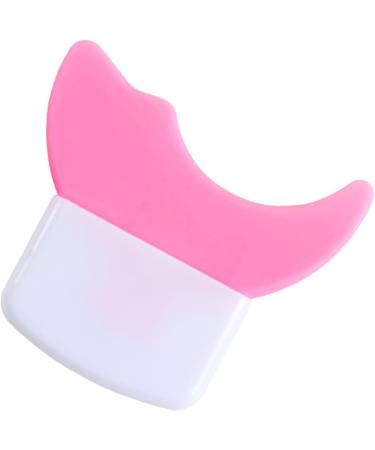 Eyelash Applicator Baffle Eyelash Mascara Smear Shield Double Arc Smoothing Surfaces Perfect Fitting for All Face Shapes (Peach Pink) - Buy Online on SooperMarket.com
