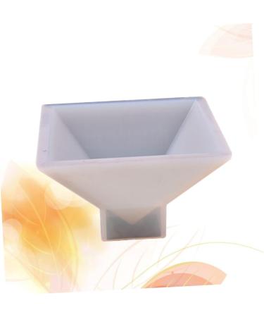 SEWACC Fondant Pyramid Resin Art Circle Silicone Mold Resin Casting Molds Adult Molds for Baking Pyramid Candle Mold Cake Mold Epoxy Pyramid Charms Ice Animal Moule De Manual Accessories White M - Buy Online on SooperMarket.com
