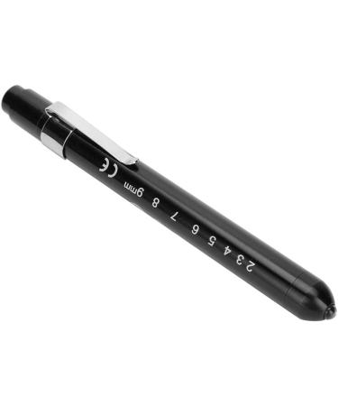 White Light Clinical Pen for Ophthalmic Examination - Nurses & Doctors Penlight for Pupil Check - Clip Design, AAA Batteries (Not Included) - Black - Buy Online on SooperMarket.com