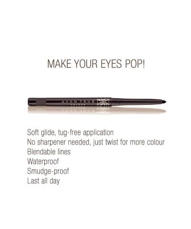 Avon Glimmerstick Eyeliner in Saturn Grey - Long-lasting and Smudge-proof - Buy Online on SooperMarket.com