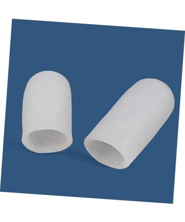 8 Pairs Silicone Gel Toe Protectors & Separators for Blisters, Bunions, and Straightening - White Headgear Orthopedic Design - Buy Online on SooperMarket.com