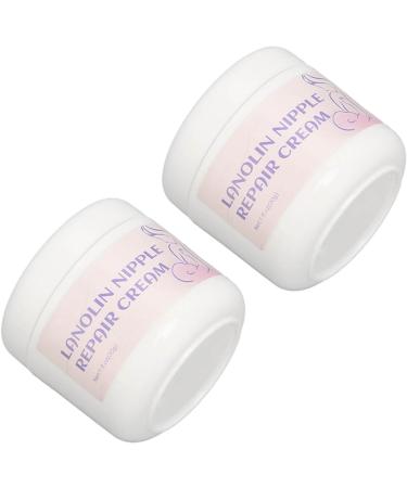 2-Pack Lanolin Nipple Cream 30g - Moisturizing Balm for Breastfeeding, Pain Relief - Buy Online on SooperMarket.com