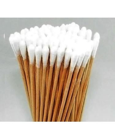 400 Count Biodegradable Wooden Cotton Swabs | Organic Double Tipped Ear Buds for Ear Wax Removal Crafts & Cleaning - Buy Online on SooperMarket.com