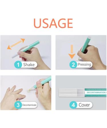 Bleach Pen Stain Remover Pen for Clothes Wash Instant Stain Remover Stick Laundry Free Portable Grease Stain Removing Pen (2PC) - Buy Online on SooperMarket.com