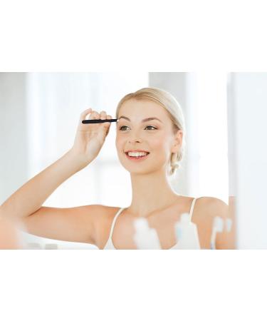 AFTREN Tweezers for facial hair women & men Professional Stainless Steel black color coated precision tweezers Slanted & Pointed Tip eyebrow tweezers for Ingrown Hair tweezers (Black) - Buy Online on SooperMarket.com