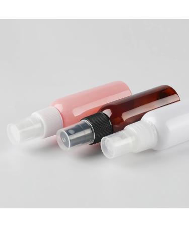 Buy 100PC Small 50ml Brown Plastic Spray Bottles - Travel Atomizers for Perfume & Cosmetics | Includes 4x Funnels - Buy Online on SooperMarket.com