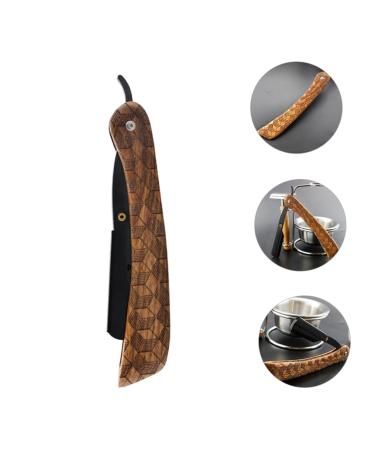 NOLITOY Manual Shaver - Professional Barber Razor for Men | Waterproof Facial Hair Shaving | Stainless Steel Beard Razor with Shave Catcher - Buy Online on SooperMarket.com