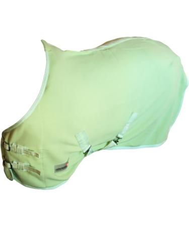 RL24 Sweat Rug BASICLINE - Breathable Fleece Horse Transport Blanket Light Green 135cm | International Shipping - Buy Online on SooperMarket.com
