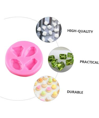 Cabilock 9 Pcs Baking Mold Silicone Chocolate Molds Pastry Silicone Mold Jelly Pink Cake Machine 7X7X1CMx3pcs Pinkx3pcs - Buy Online on SooperMarket.com