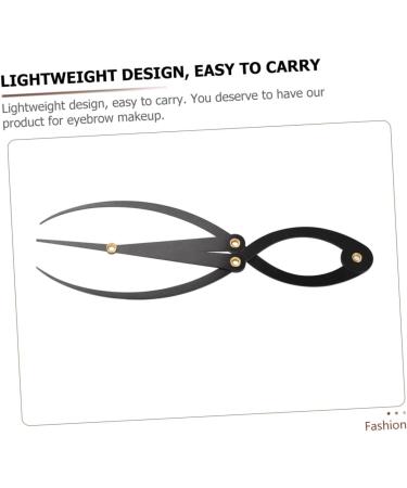 HAPINARY Compass Guide Template Tools Eyebrow Tools Eyebrow Measuring Ruler Makeup Gadgets Eyebrow Rulers Makeup Tools Curve - Buy Online on SooperMarket.com