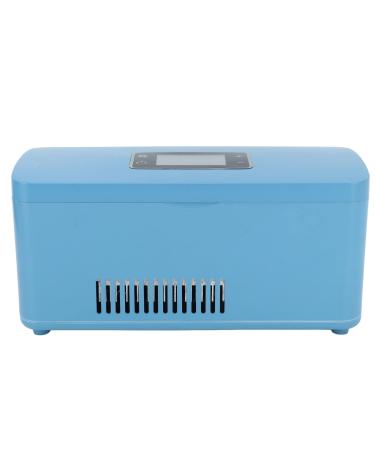 Drugs Cooler Portable Large Display Insulin Box Adjustable Temperature for Home for Biological Reagent Bottles
