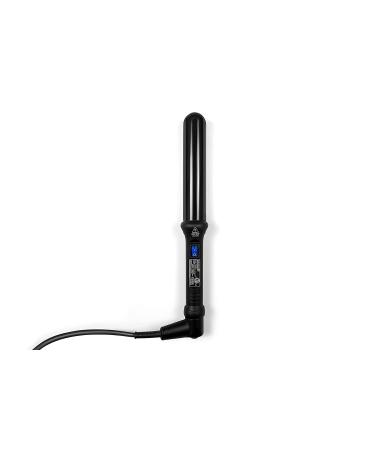 NuMe Classic Ceramic Curling Wand 32mm Barrel Hair Curler - Tourmaline Negative Ion Conditioning Far Infrared Heat - Black - Buy Online on SooperMarket.com