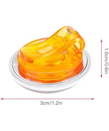 Golf Hat Clip with Detachable Magnetic Ball Marker - Orange | 5 Color Options | Golf Accessory - Buy Online on SooperMarket.com