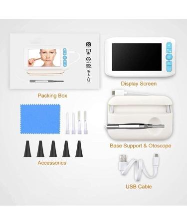 Marycan Ear Wax Removal Endoscope with 4.3 IPS Screen - FHD Smart Visual Ear Cleaner & Infection Detector | Plug & Play Kit for Home Use - Buy Online on SooperMarket.com