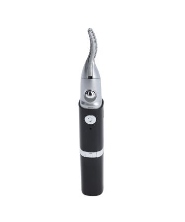 Electric Eyelash Curler 150mAh Battery Nose Hair Cutting Electric Eyebrow Hair Trimmer Slim USB Rechargeable Portable Durable Travel (Narootem0f7wevkp4-12)