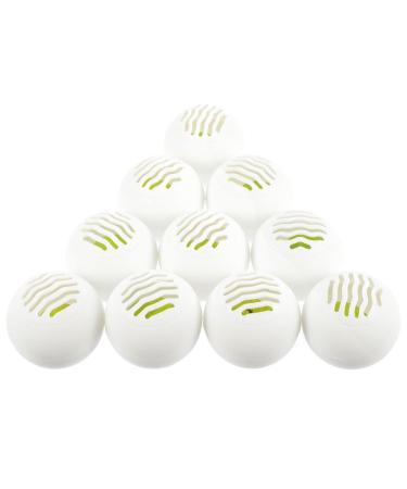 Healifty 10pcs Shoe Deodorizer Balls Shoe Fresheners Balls Foot Odor Eliminator Sneaker Deodorizer Drawer Fresheners for Shoes Gym Bags Drawers Locker