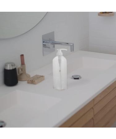 FRCOLOR 3pcs Lotion Press Bottle Pump Shampoo Bottle Empty Pump Dispenser Shampoo Bottles Refillable Portable Liquid Dispenser Refillable Liquid Soap Bottle Pet Blank White Travel - Buy Online on SooperMarket.com