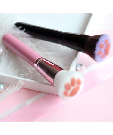 Professional Cat Paw Makeup Brush Soft Fiber Bristles for Perfect Blending Suitable for Foundation Pre Makeup and Repairing (a) - Buy Online on SooperMarket.com