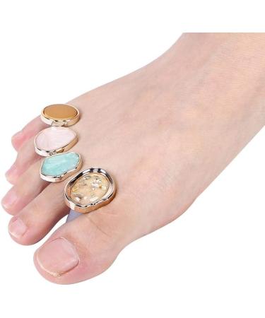 Toe Separators 8 Pcs Reusable Silicone Toe Spacers Nail Art Toe Separation Tool Pedicure Care(MY-02) - Buy Online on SooperMarket.com