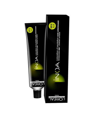 Loreal Profesional Inoa 4 Brown Permanent Hair Colour / Tint 60ml Black