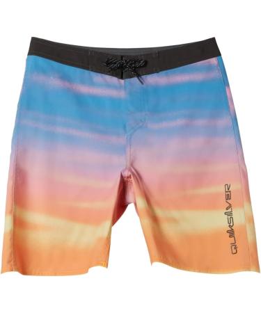 Quiksilver Boys Everyday Fade YTH 17 Boardshorts - 10 Years Monaco Blue | International Shipping Available - Buy Online on SooperMarket.com
