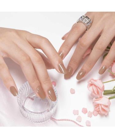 DANNI & TONI 28-Piece Semi-Cured Gel Nail Polish Strips Set - Allure Love | Salon-Quality Manicure Stickers - Buy Online on SooperMarket.com